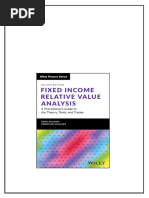 Fixed Income Relative Value Analysis Website A Practitioner