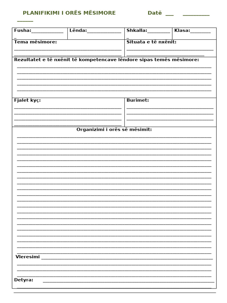 Ditar Me Kompetencatan Hasani | PDF