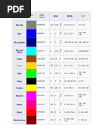 Kode Warna RGB Dan Konversi | PDF