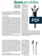 Chladné Zbrane Pre Colníkov (Colné Aktuality Č. 1-2/2012)