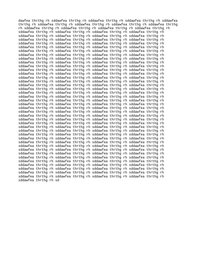 Repetitive Text Analysis | PDF