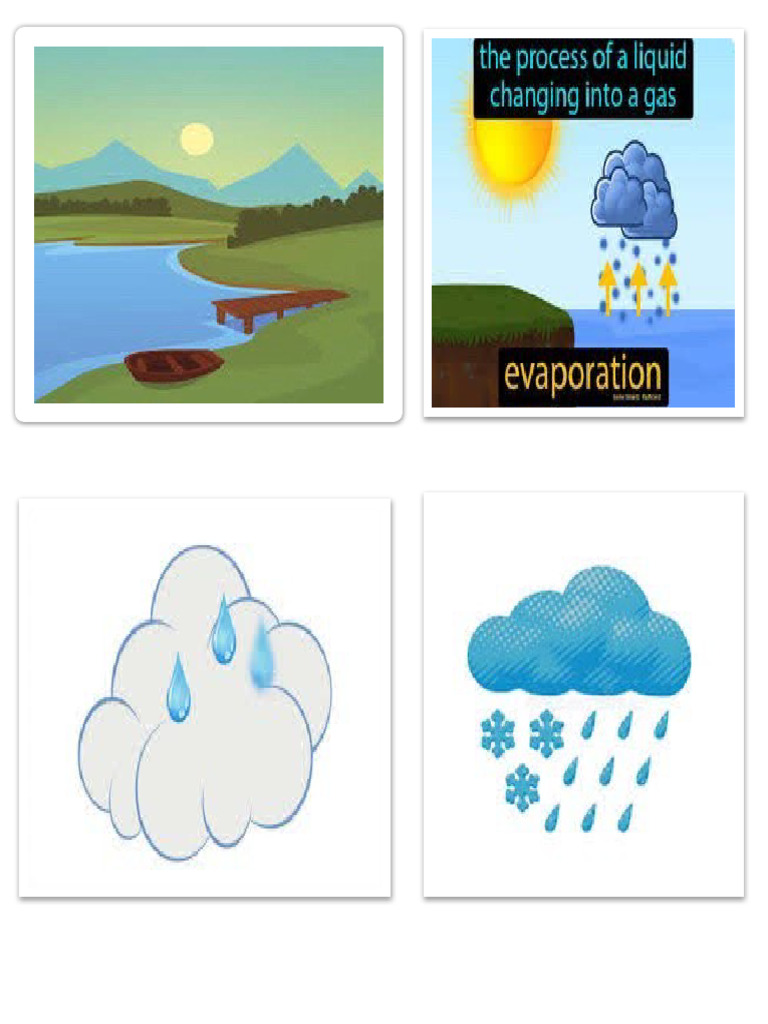 4 Water Cycle Pic | PDF