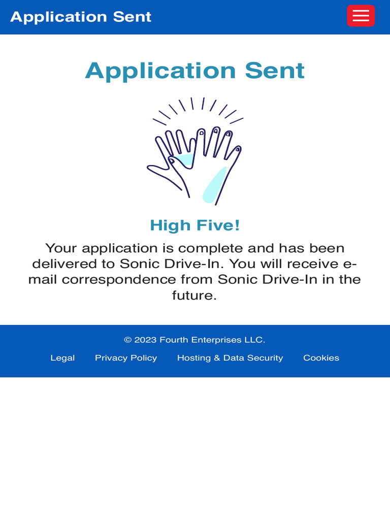 Application Sent | PDF