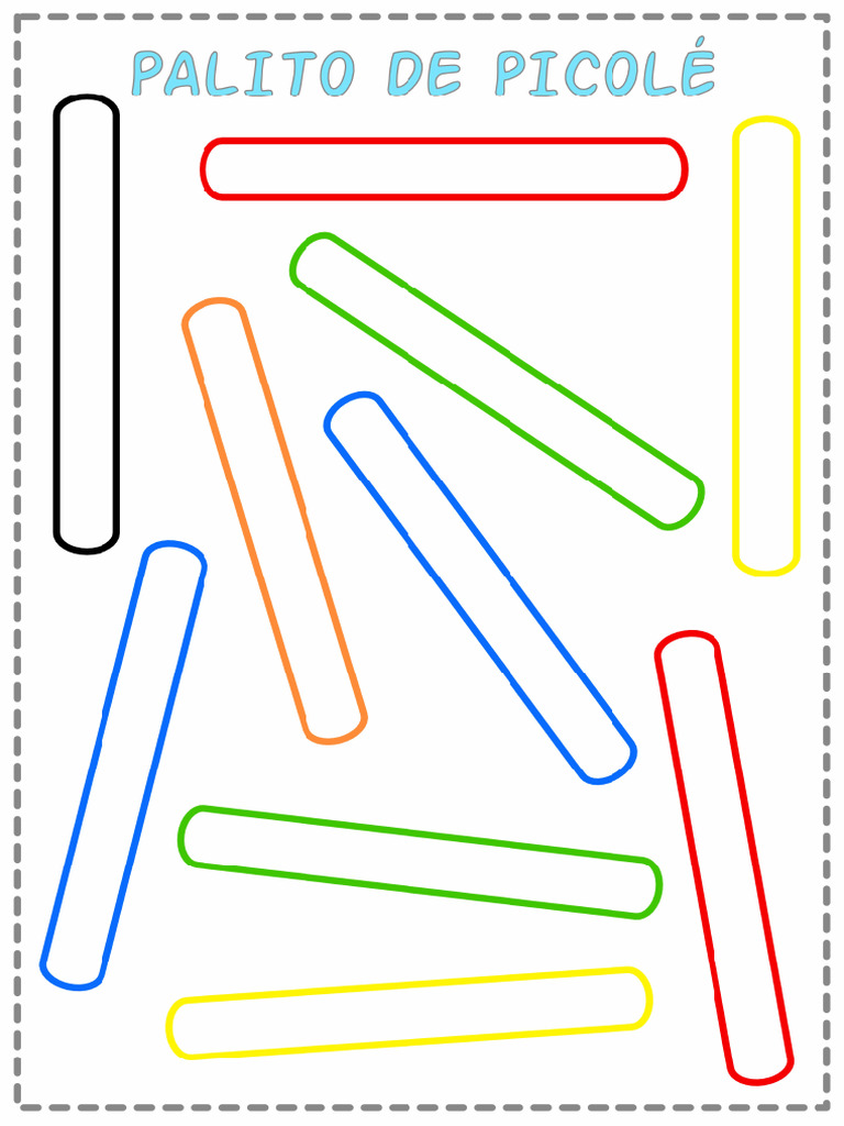 Atividade Palito de Picolé | PDF