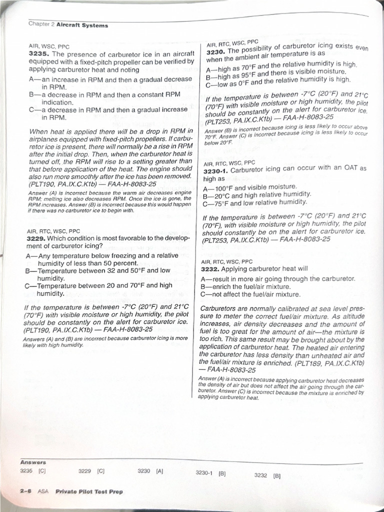 Chapter 2 Aircraft Systems 2 | PDF