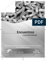 Estrategias para Apoyar La Formacion de Lectores y Escritores-Primaria