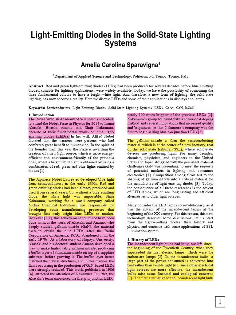 Inventors Related 2014 | PDF | Light Emitting Diode | Band Gap