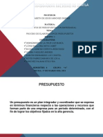 Proceso de Elaboracion de Presup