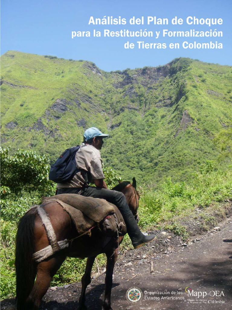 2013 Plan de Choque Para La Restitución y Formalización de Tierras en ...
