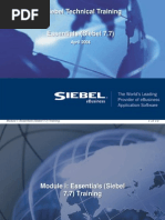 00ESS_Essentials (Siebel 7.7) Training