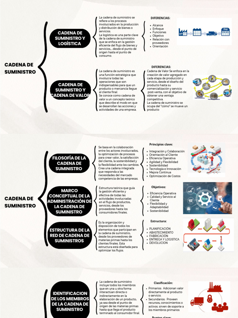 Eficiencia en la Cadena de Suministro | PDF | Logística | Cadena de ...