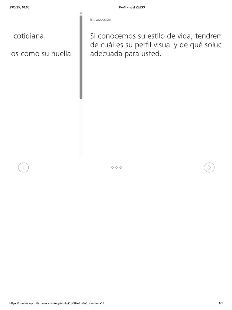 Perfil Visual 2 | PDF
