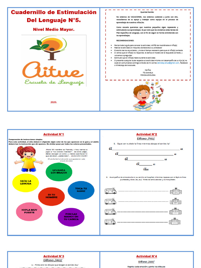Estimulación del Lenguaje para Niños | PDF | Psicología cognitiva ...