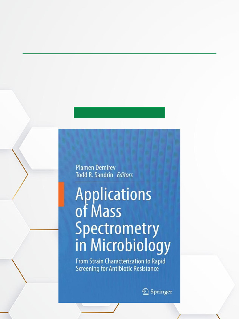 Mass Spectrometry in Microbiology | PDF | Mass Spectrometry | Biology