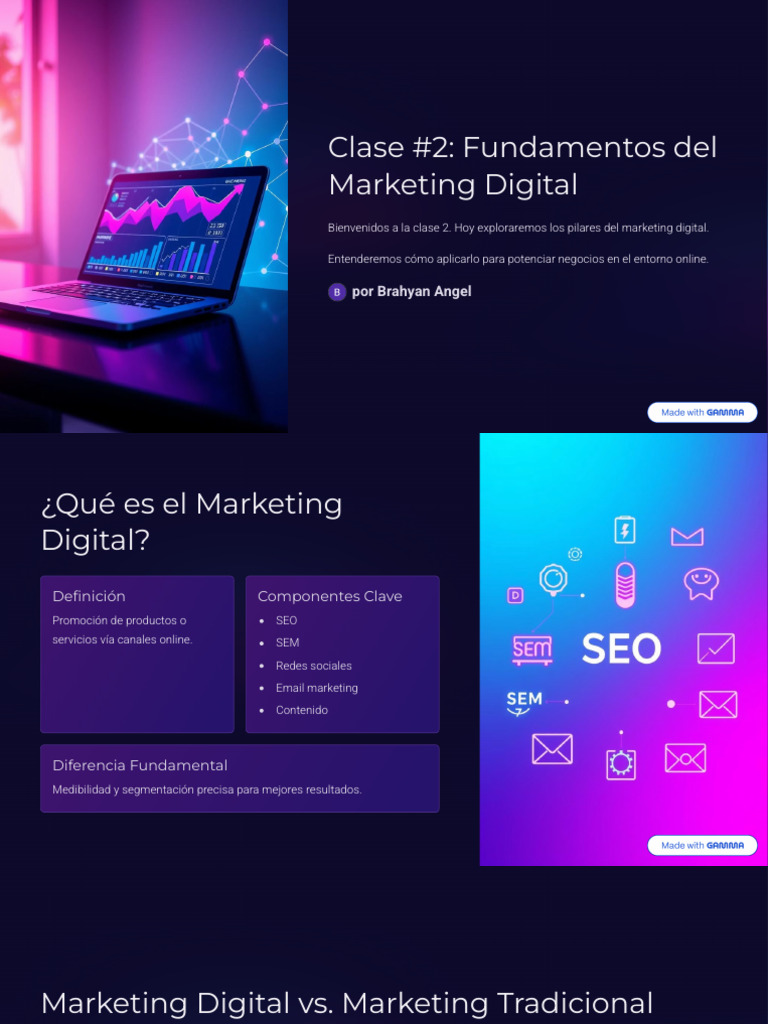 Fundamentos del Marketing Digital | PDF | Publicidad digital | Marketing
