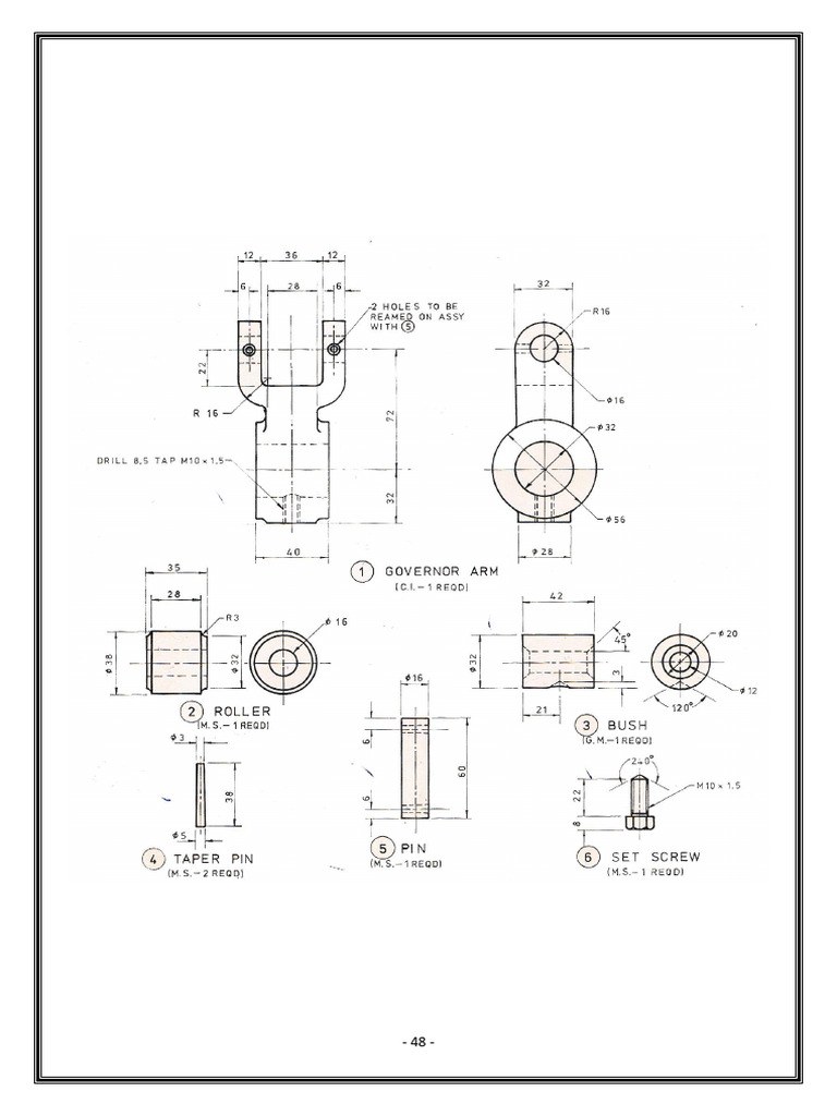Mechanical Drawing Pages 49 | PDF