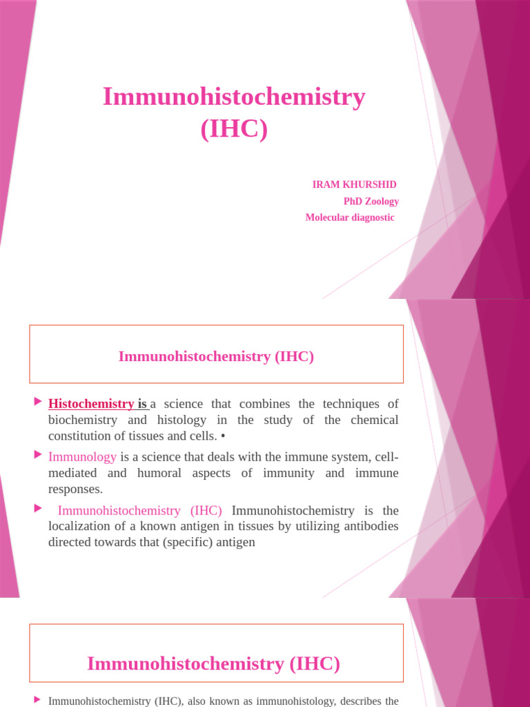 Immunohistochemistry Protocol Overview | PDF | Immunohistochemistry ...