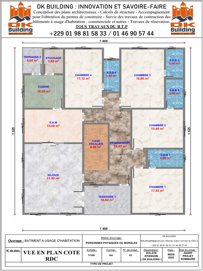 Plan maison moderne : Combien de salles de bains prévoir