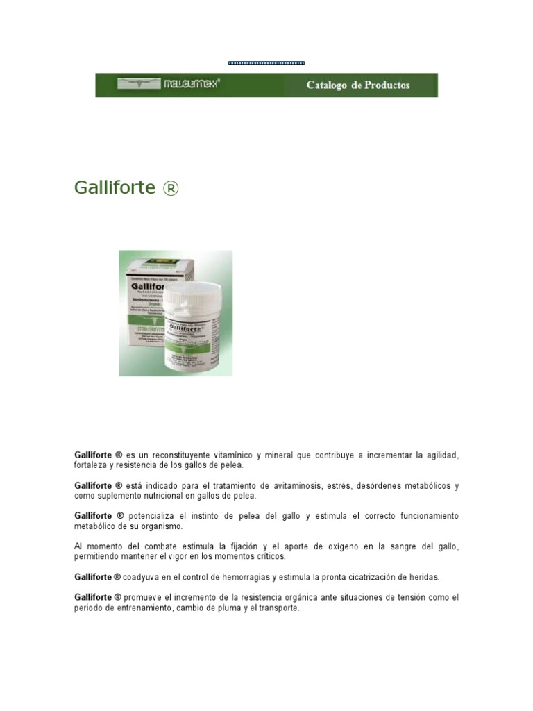 l carnitine and ed Gallomix® / Gallomax | ATP | Aminoácidos | Vitaminas main image 1