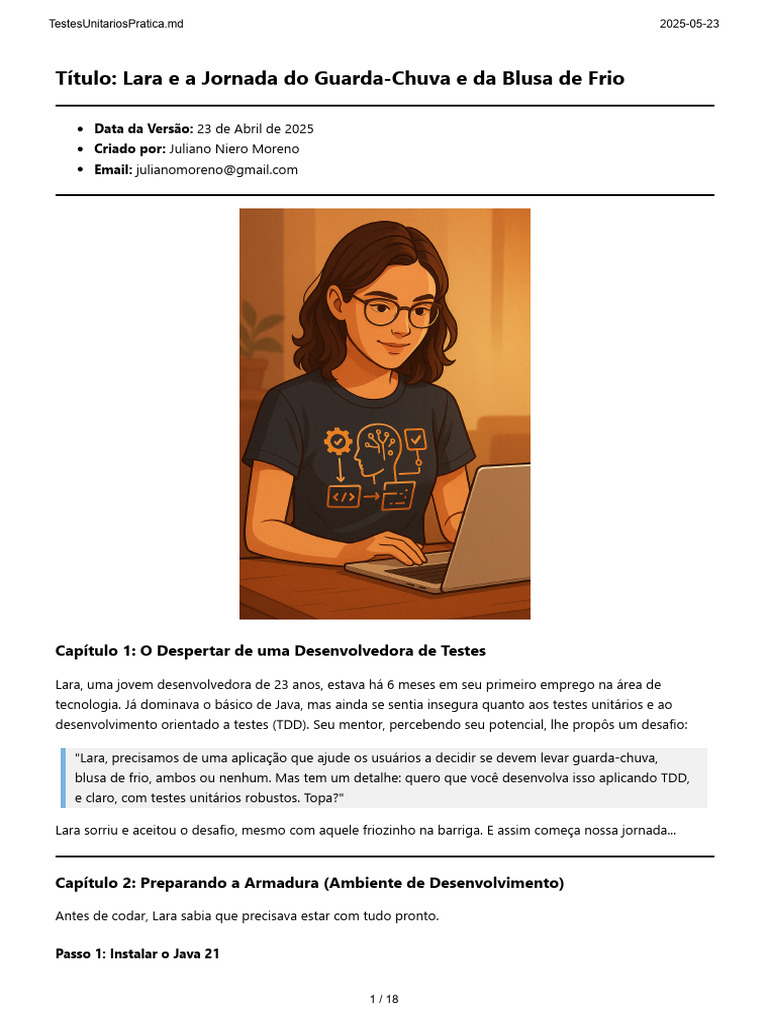 Testes Unitários com TDD em Java | PDF | Testes de software ...