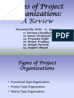 Types of Project Organizations - A Review