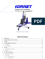 Hornet Ultralight Autogyro Plans