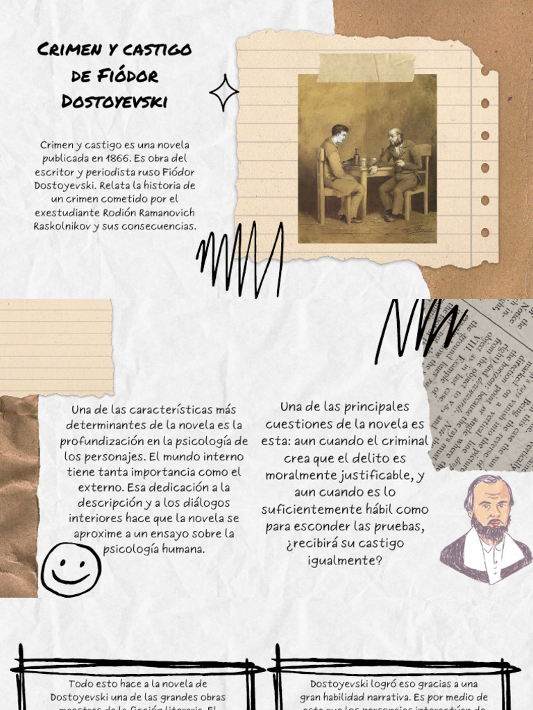 Análisis de Crimen y castigo de Dostoyevski | PDF | Crimen y castigo ...