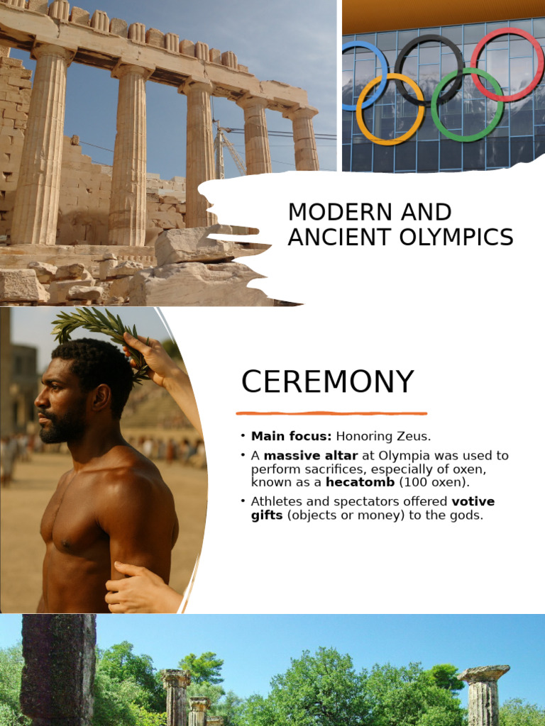 Modern and Ancient Olympics | PDF