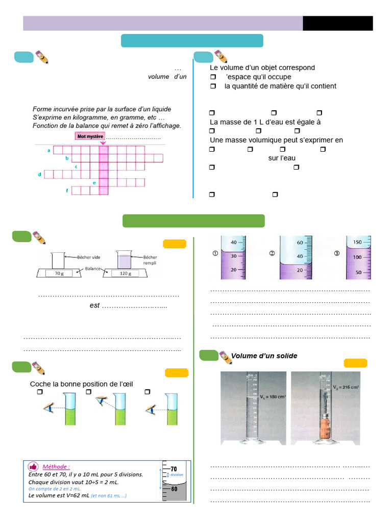 Forme incurvée des liquides | PDF | Kilogramme | Masse