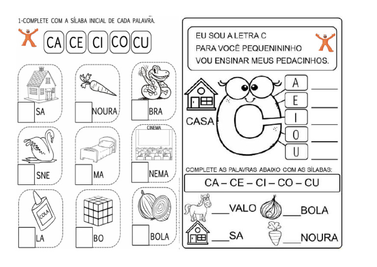 LETRA C - IMPRIMIR 23 CÓPIAS TURMA 23 | PDF