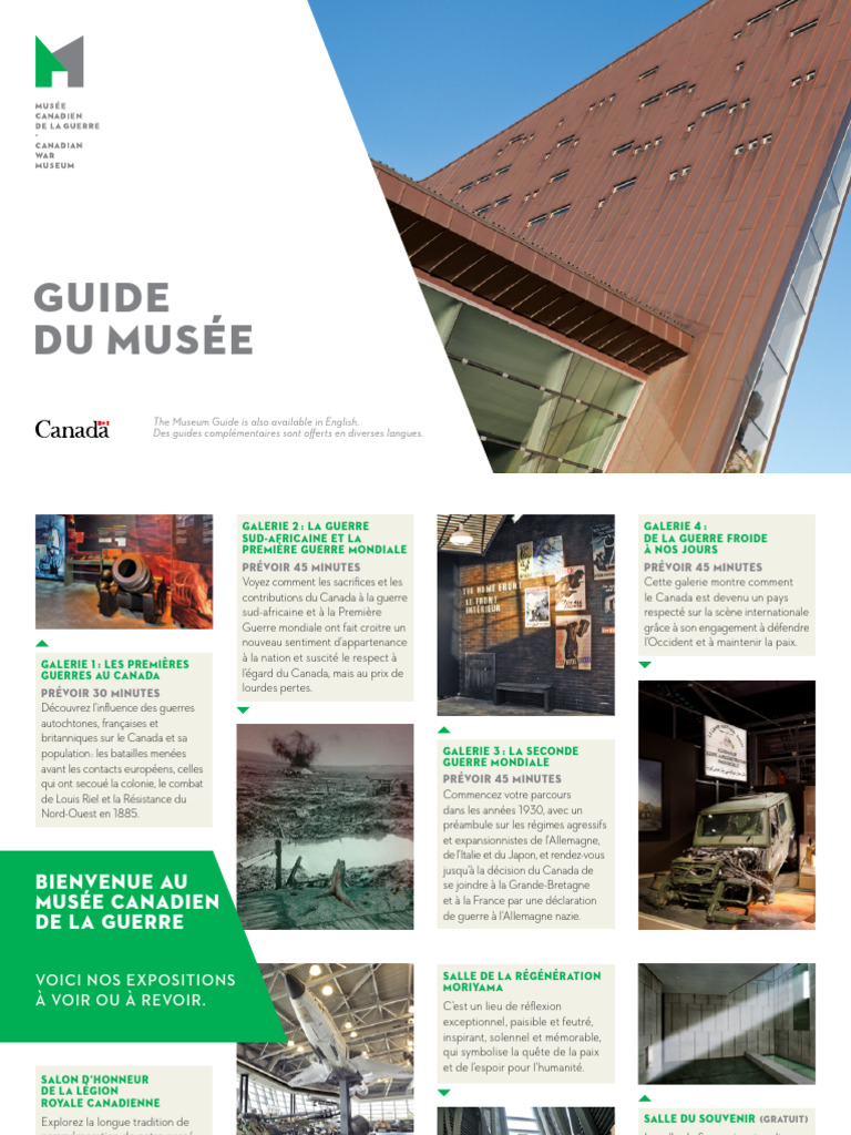 Guide du Musée canadien de la guerre | PDF
