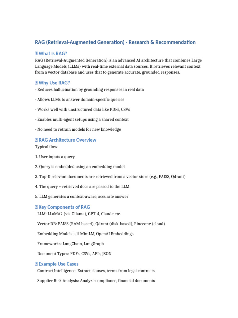 RAG: AI for Accurate Data Retrieval | PDF
