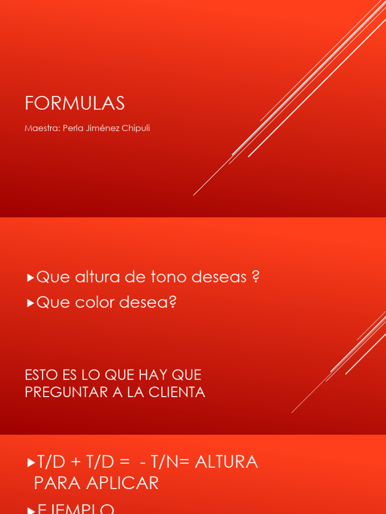 Fórmulas Esenciales de Colorimetría | PDF