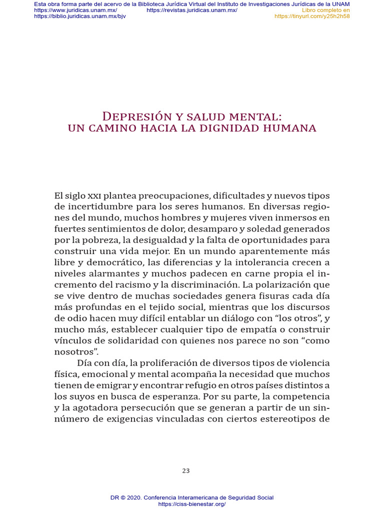 Historia de la Depresión y Melancolía | PDF | Depresión (estado de ...