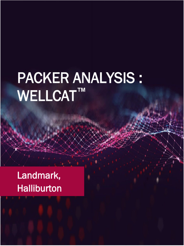 Packer Analysis - WellCAT | PDF | Casing (Borehole) | Force