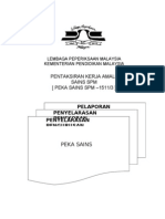 Manual Peka Sains SPM 2011