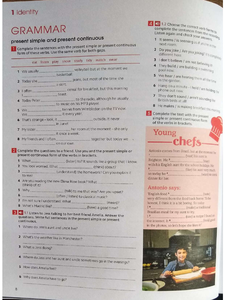Workbook Page 8 | PDF