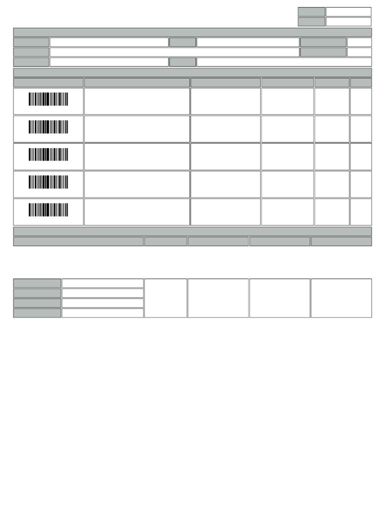 Tresguerras: Cargo Manifest | PDF