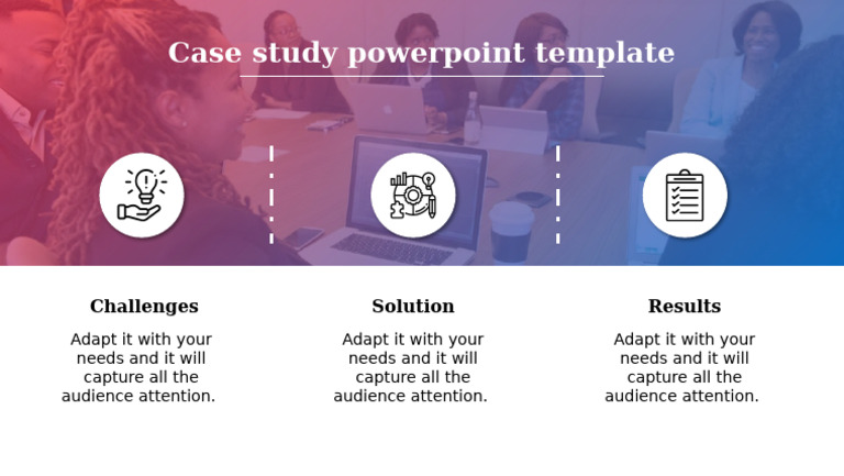 Case Study PowerPoint Template Guide | PDF