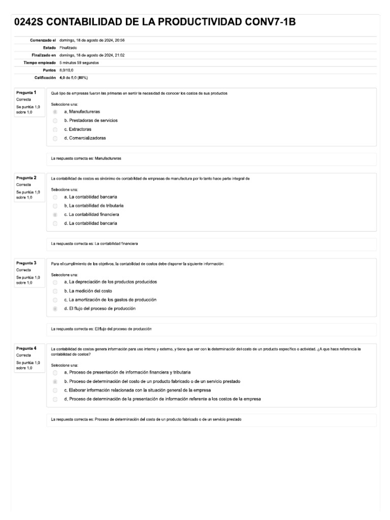 Examen 1 - 1 | PDF