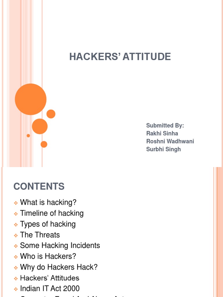 Understanding Hacker Types and Ethics | PDF | Security Hacker ...