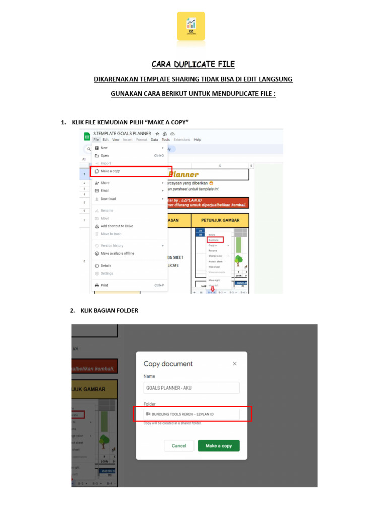 Cara Menduplicate File di Laptop | PDF