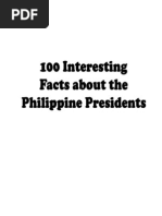 Download 100 Interesting Facts About the Philippine Presidents by Janneka Buen SN86625629 doc pdf