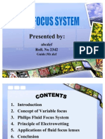 Seminar Report Fluid Focus Lens