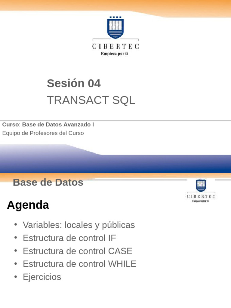 Transact-SQL en SQL Server 2008 | PDF | SQL | Servidor SQL de Microsoft