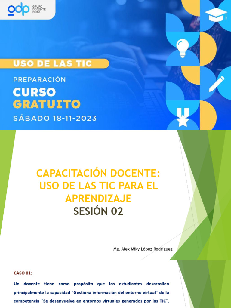 25 - 11 L GRUPO DOCENTE PERÚ L USO DE LAS TIC | PDF | Contraseña | Internet