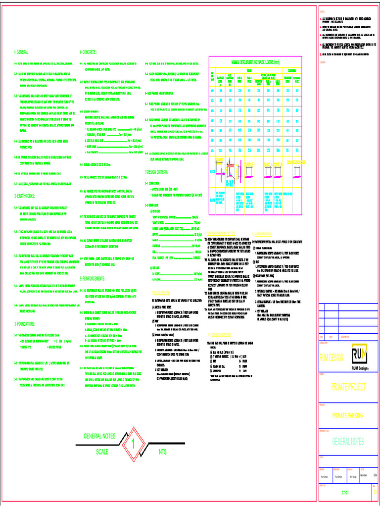 Privet Parking - Structure - English-St | PDF | Structural Engineering ...