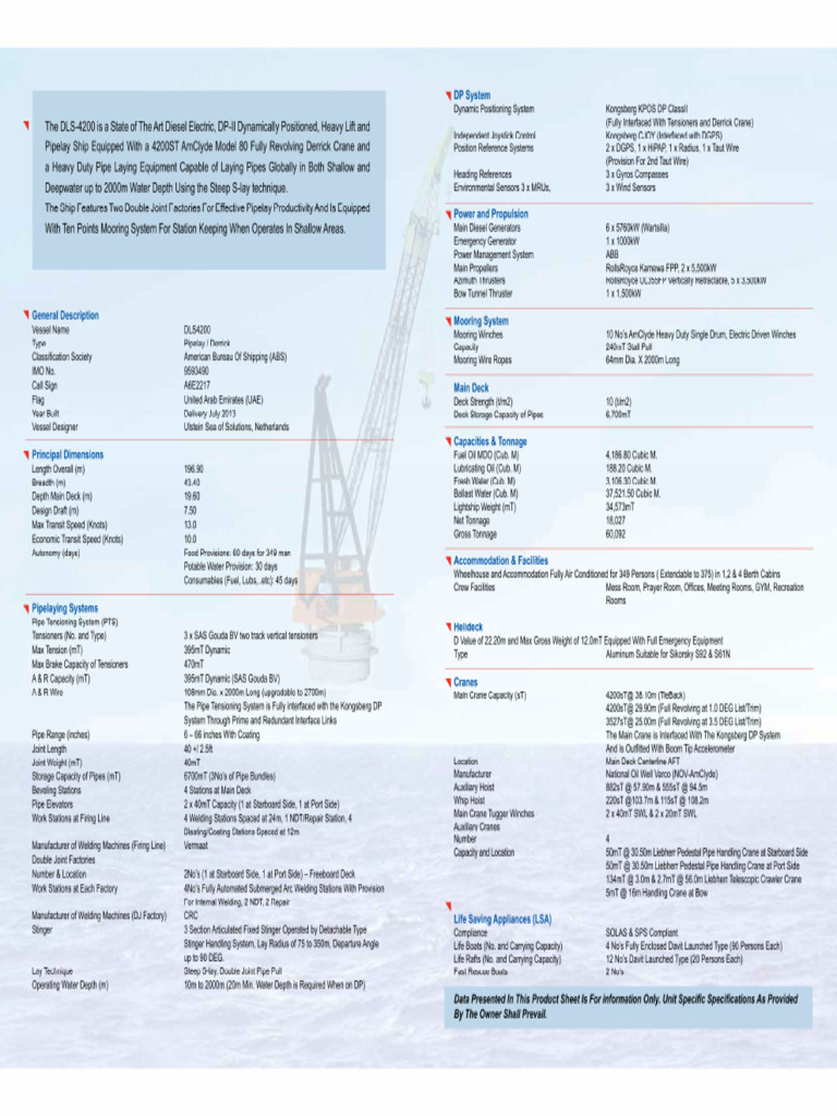 Dls 4200 Spec | PDF