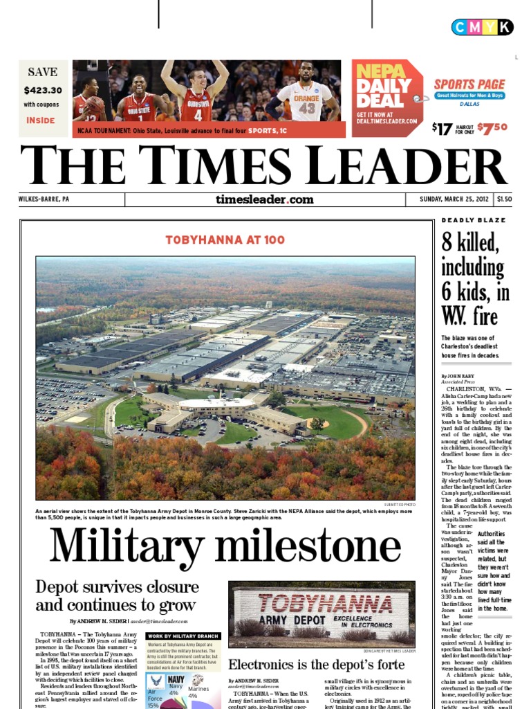 Times Leader 03-25-2012 | PDF | Mitt Romney | American Government