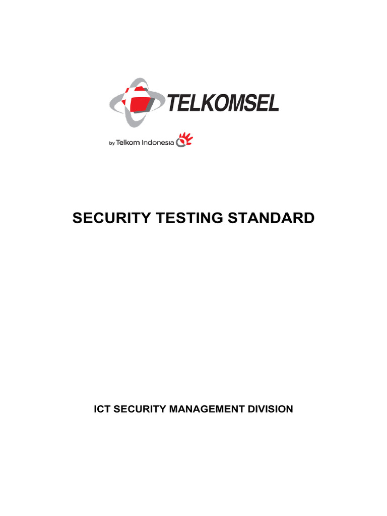 Security Testing Standard Overview | PDF | Security | Computer Security